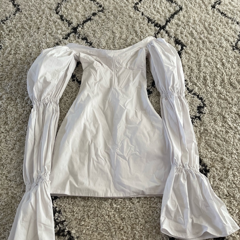 Natalie Rolt Kenzy Mini Dress in White size 0/XS - Picture 8 of 14